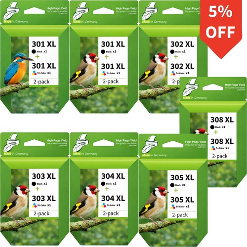 Cartridges for 301xl 302xl - for,