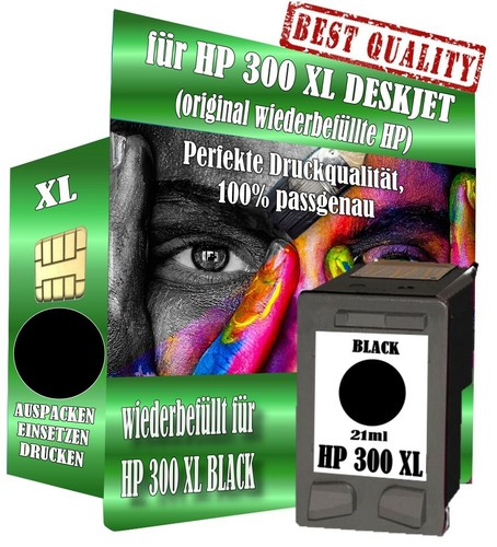 Druck patronen für 300 xl - für, hp